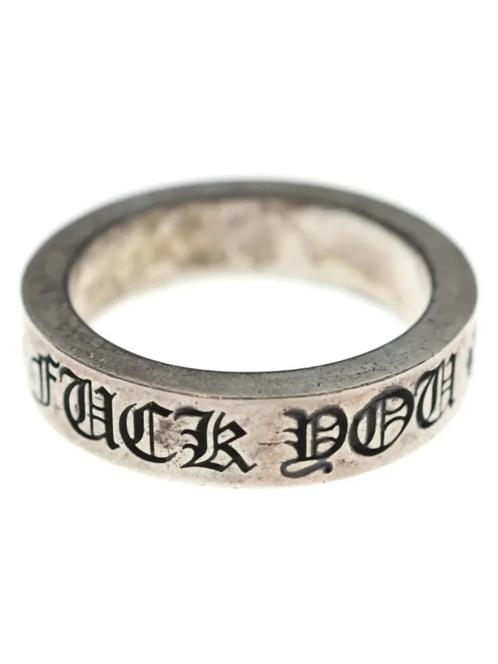 Chrome Hearts Spacer You Ring You Silver